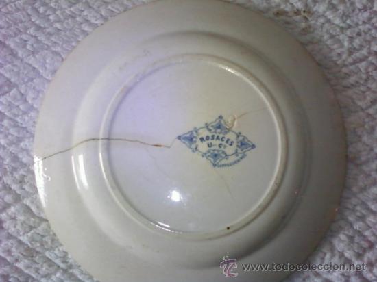 Antig&uuml;edades: PLATO DE POSTRE SARREGUEMINES - Foto 3
